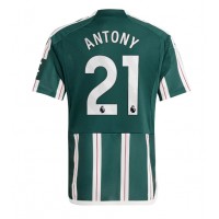 Manchester United Antony #21 Auswärtstrikot 2023-24 Kurzarm
